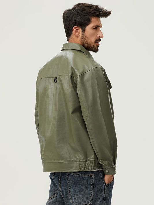 Autumn Jacket Loose Casual American Biker Jacket