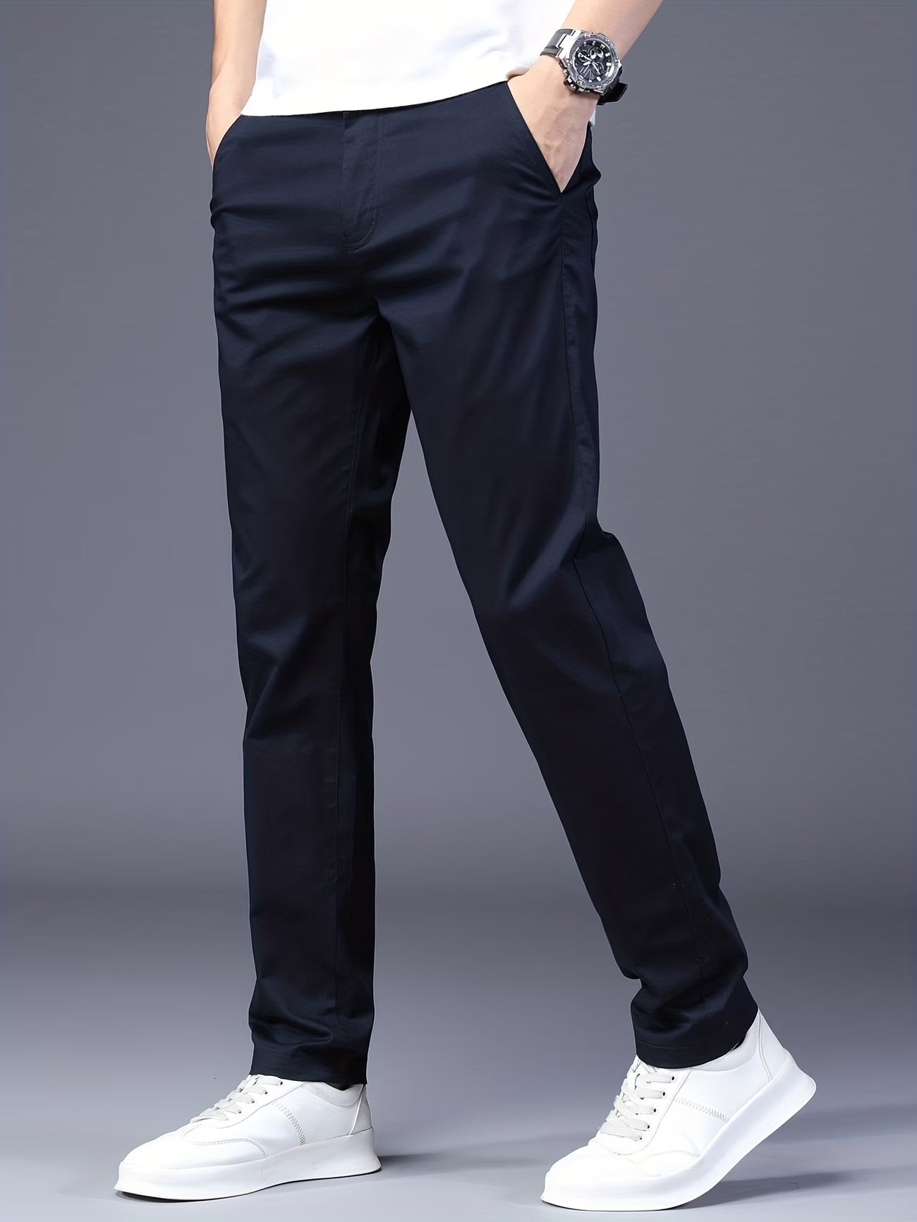 Men's Autumn & Winter Straight-Leg Casual Pants