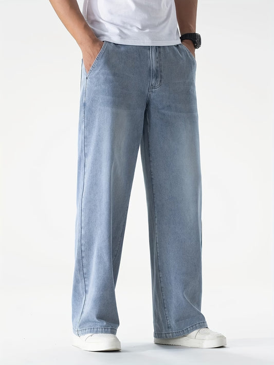 Men's Fashion Regular Fit Jeans - Classic Denim