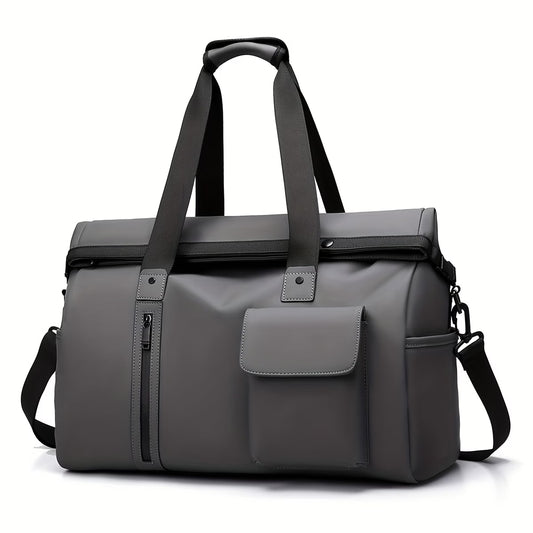 Men'S Gym Bag with Separate Compartments for Wet And Dry Items