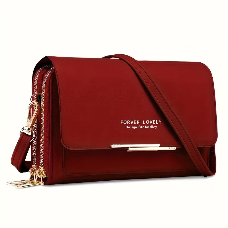 Women'S Fashion RFID Protection Crossbody Bag