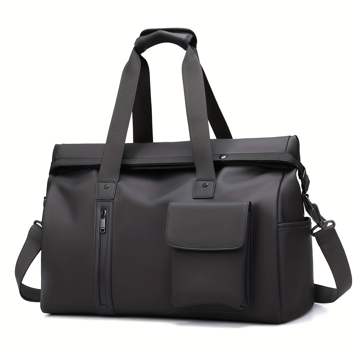Men'S Gym Bag with Separate Compartments for Wet And Dry Items