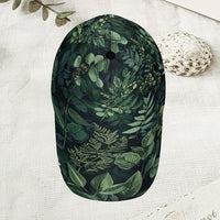 Retro Floral Print Baseball Cap