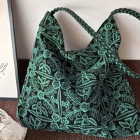 Hand-Woven Embroidered Women's Versatile Shoulder Bag