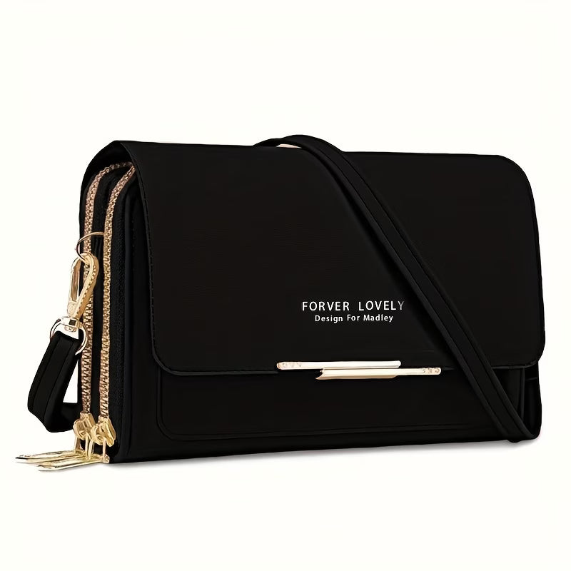 Women'S Fashion RFID Protection Crossbody Bag