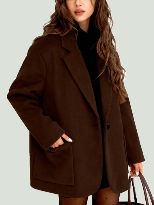 Women's Casual Tweed Blazer