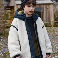 ASK JUNIOR Jacket for Boys, Winter Coat for Older Kids, Warm Padded Parka for Teenagers