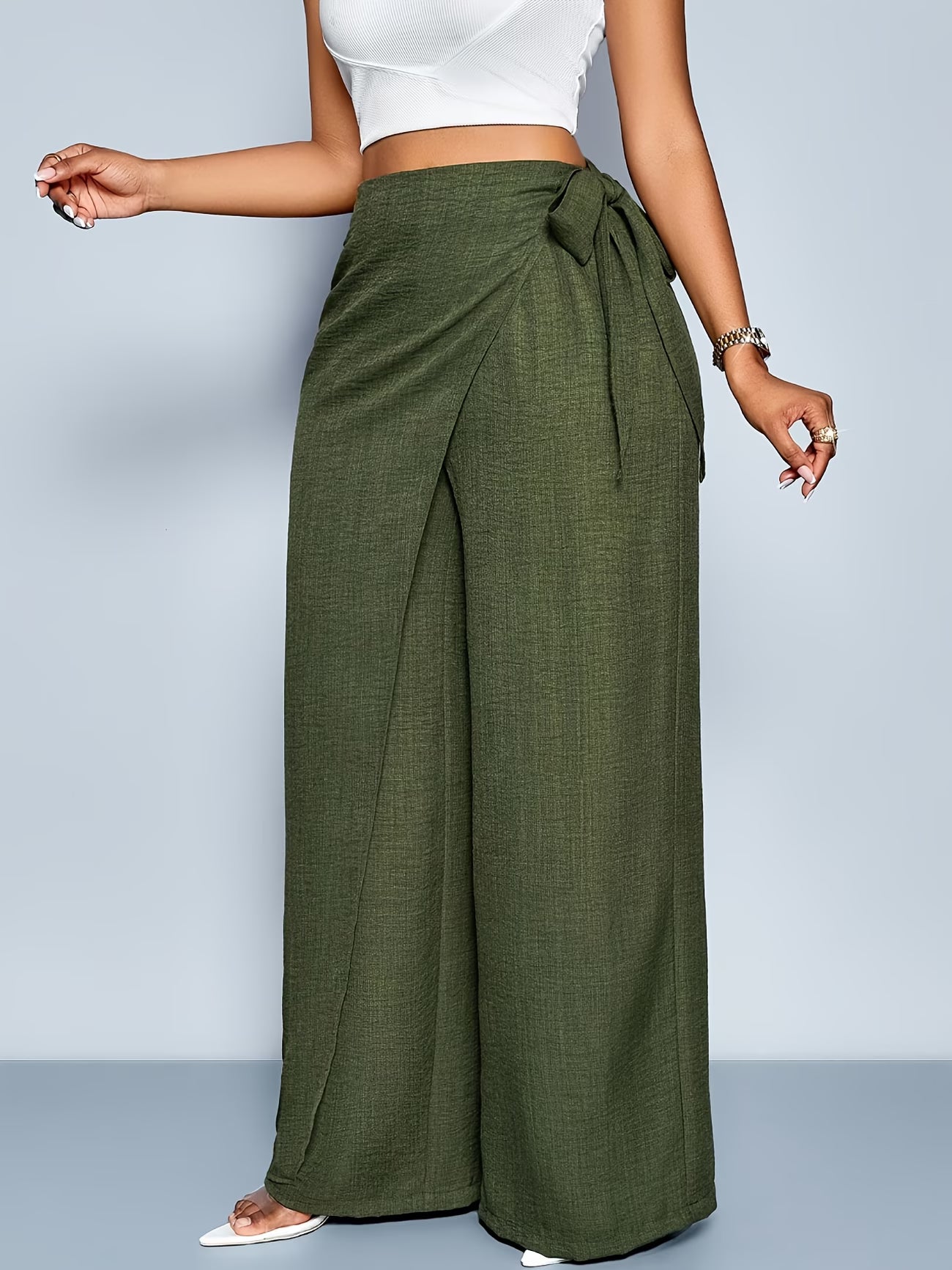 Hot-Selling Women's Elegant Sexy Straight-Leg Wide-Leg Pants