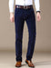 Men'S Corduroy Casual Pants for All Seasons, Featuring a Slim Straight Fit
