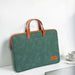 Laptop bag, Minimalist PU leather-finished