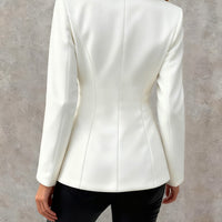 A Stylish Women'S Embroidered Blazer