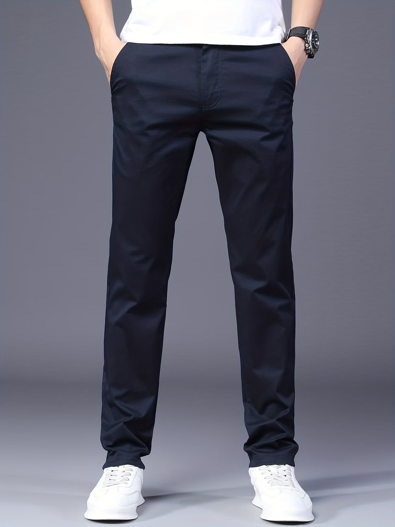 Men's Autumn & Winter Straight-Leg Casual Pants