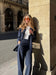 Women's Solid Color Casual Long Sleeve Suit Set