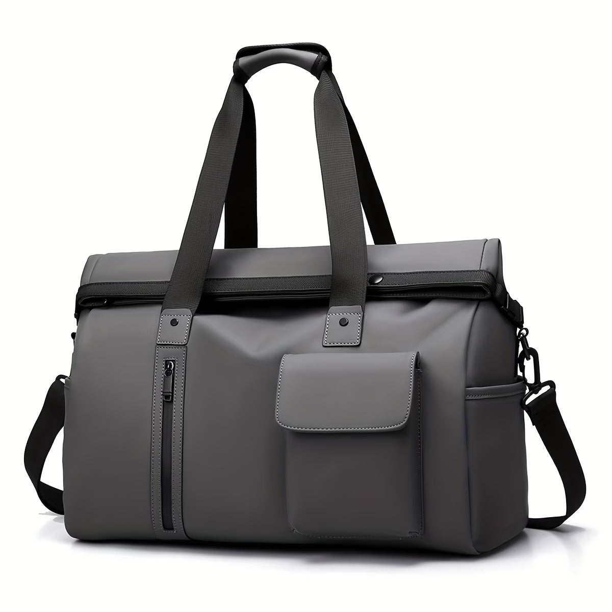 Men'S Gym Bag with Separate Compartments for Wet And Dry Items