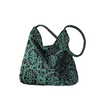 Hand-Woven Embroidered Women's Versatile Shoulder Bag