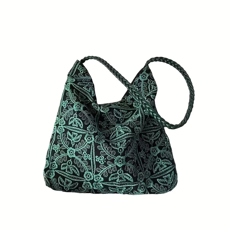 Hand-Woven Embroidered Women's Versatile Shoulder Bag