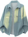 Pearson OBM Men's Shirt Jacket 2026 – Long-Sleeve Casual Work Overshirt for Spring/Autumn