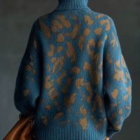 Women's Leopard Print Sweater