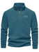 Men'S Embroidered Logo Half-Zip Sweatshirt
