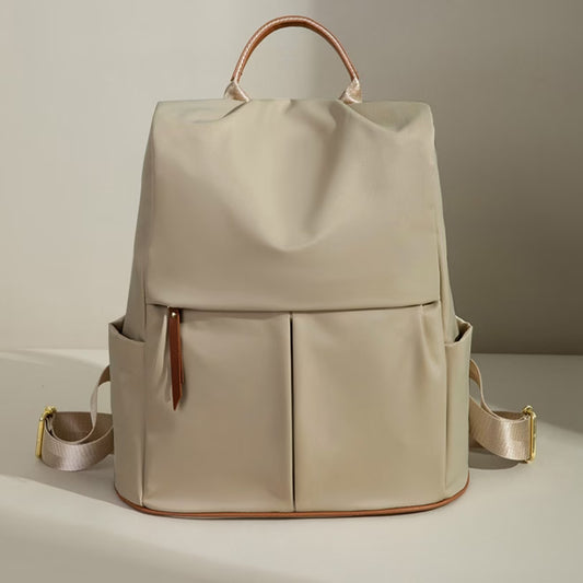 Women' Lightweight Anti-Theft Backpack with Oxford-Nylon Travel Bag