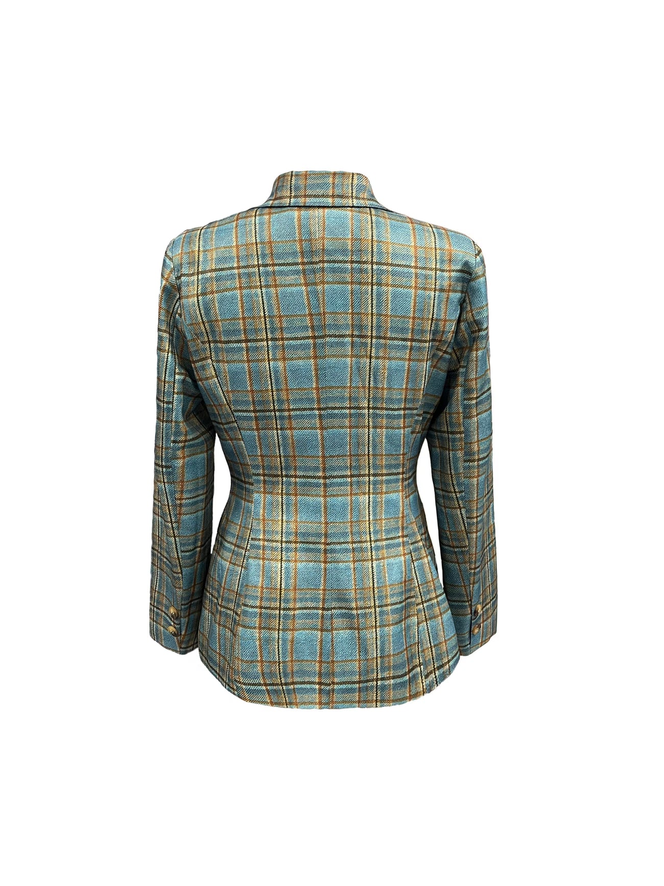 Spring/Autumn New Plaid Vintage Blazer for Women