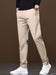 Men's Slim-Fit Stretch Dress Pants - Straight-Leg Business Casual