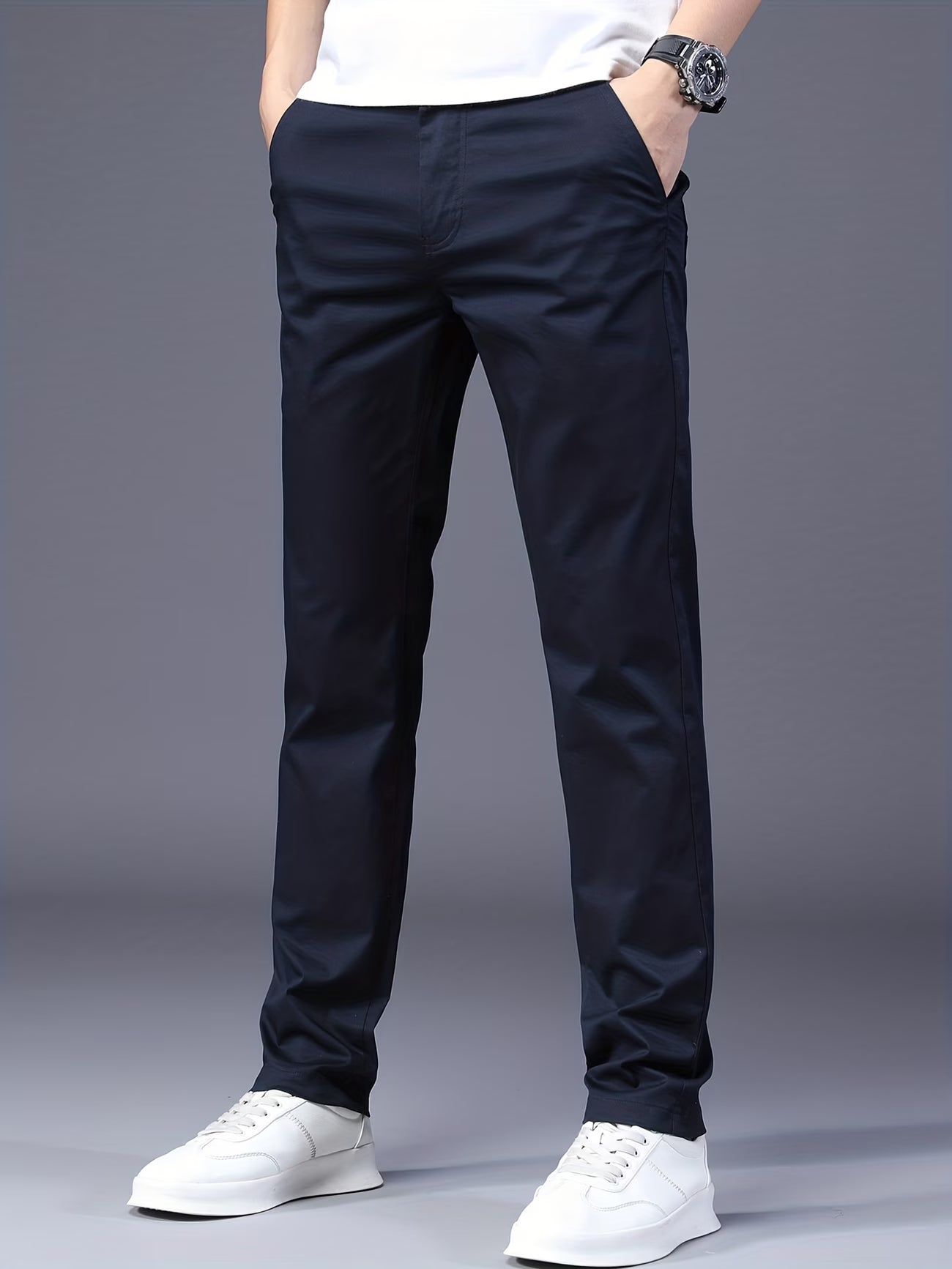 Men's Autumn & Winter Straight-Leg Casual Pants