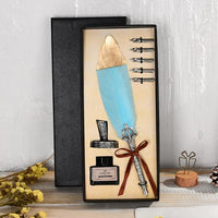 Oblique Ink Engraved Pen Set