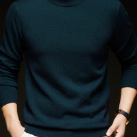 Men'S Casual Pullover Long-Sleeve Sweater for Spring And Autumn