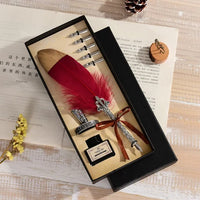 Oblique Ink Engraved Pen Set