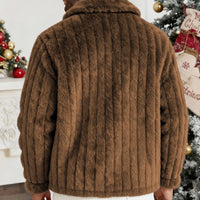 Pearson OBM Men'S Fleece-Lined Warm Long-Sleeve Jacket