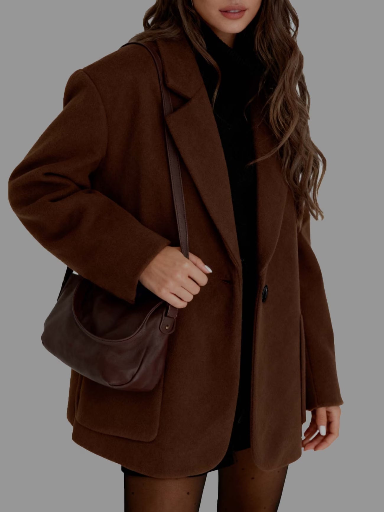 Women's Casual Tweed Blazer