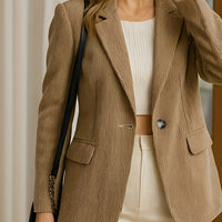 Women'S Corduroy Blazer