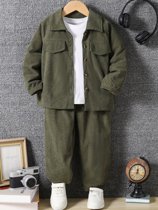 Two-Piece Casual Outfit for Boys