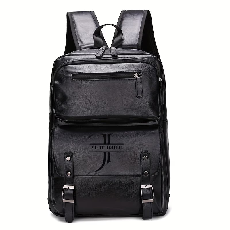 Personalized Men's Large Capacity Laptop Backpack