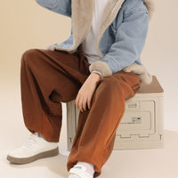 Boys' Warm Winter Hooded Jacket with Pockets