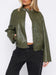 Women's Spring/autumn Biker-style PU Leather Jacket